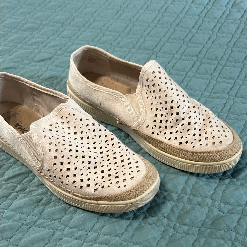 Pick 5 for $20! Sonoma Women's Cream Perforated Loafers